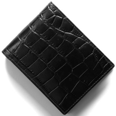 フェリージ 二つ折り財布 財布 メンズ クロコ型押し カードケース 