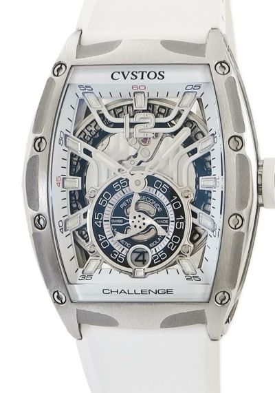 クストス チャレンジ ジェットライナー2 THIRTY6 CVT-36-JET2-PS ST 新同品 スケルトン 自動巻き