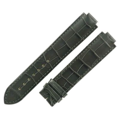 カルティエ 腕時計パーツ クロコダイル ワインレッド 未使用 純正