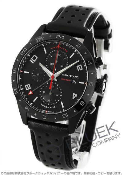 モンブラン MONTBLANC 腕時計 メンズ 115359 タイムウォーカー セラミック リン・ダン 限定モデル 43mm TIME WALKER CERAMIC LIN DANE LIMITED EDITION 43mm 自動巻き（MB 25.07/手巻き付） ブラックxブラック アナログ表示