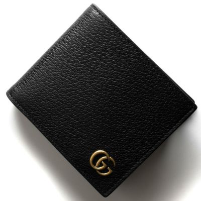 グッチ 長財布 財布 メンズ レディース GGマーモント MARMONT ブラック 