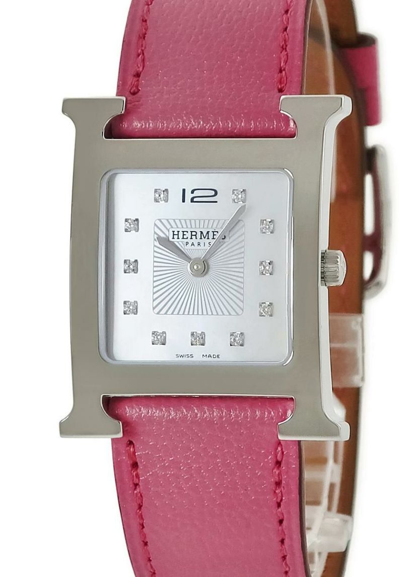 HERMES スクエア型 腕時計(クォーツ)