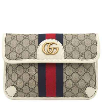 グッチ コスメポーチ バッグ メンズ レディース GGスプリーム