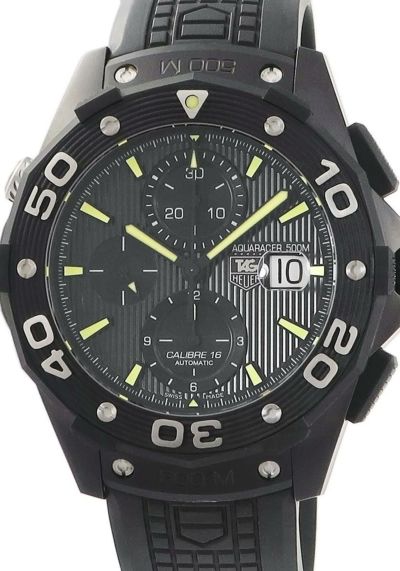 TAG Heuer Aquaracer クロノキャリバー 16 男らしい厚みが魅力！タグ・ホイヤー「アクアレーサー