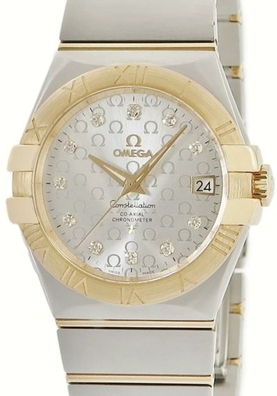 OMEGA CONSTELLATION 11P DIAMOND 123.20.35.20.52.001 DATE SS