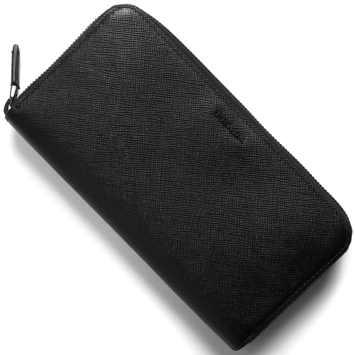 プラダ 長財布 財布 メンズ サフィアーノ マルチック ブラック 2ML317  