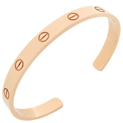 カルティエ 18Kイエローゴールド ラブブレスレット 17 B6047518 LOVE（Cartier） 新品同様 カルティエ LOVE ラブ ブレスレット