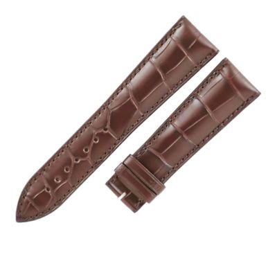 オメガ 純正 クロコ ベルト 19mm ブラウン 茶 メンズ バンド