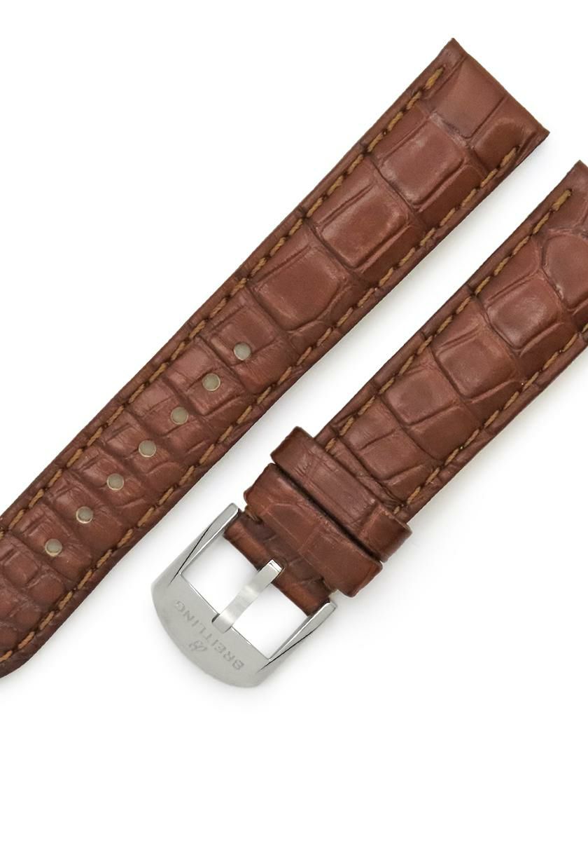 BREITLING ブライトリング 替えベルト 黒 No.2 美品（中古】BREITLING  