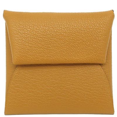 エルメス コインケース バスティア 小銭入れ 茶　ゴールド HERMES エルメス コインケース BASTIA バスティア GM レディース