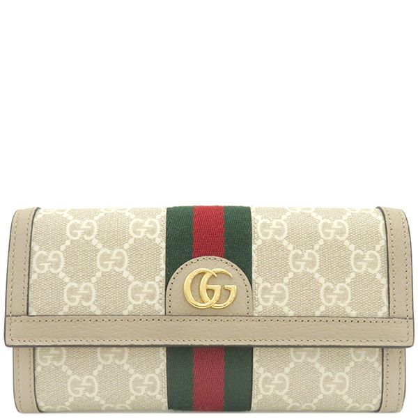 グッチ 長財布 オフィディア GG コンチネンタルウォレット GG 