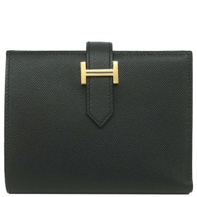 エルメス 二つ折り財布 財布 レディース ベアン コンパクト B