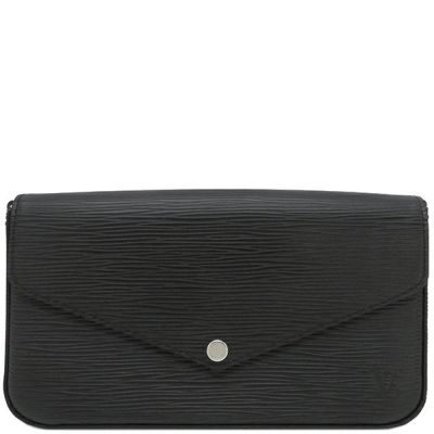 PRADA チェーンウォレット コインケース スカル スタッズ 黒希少