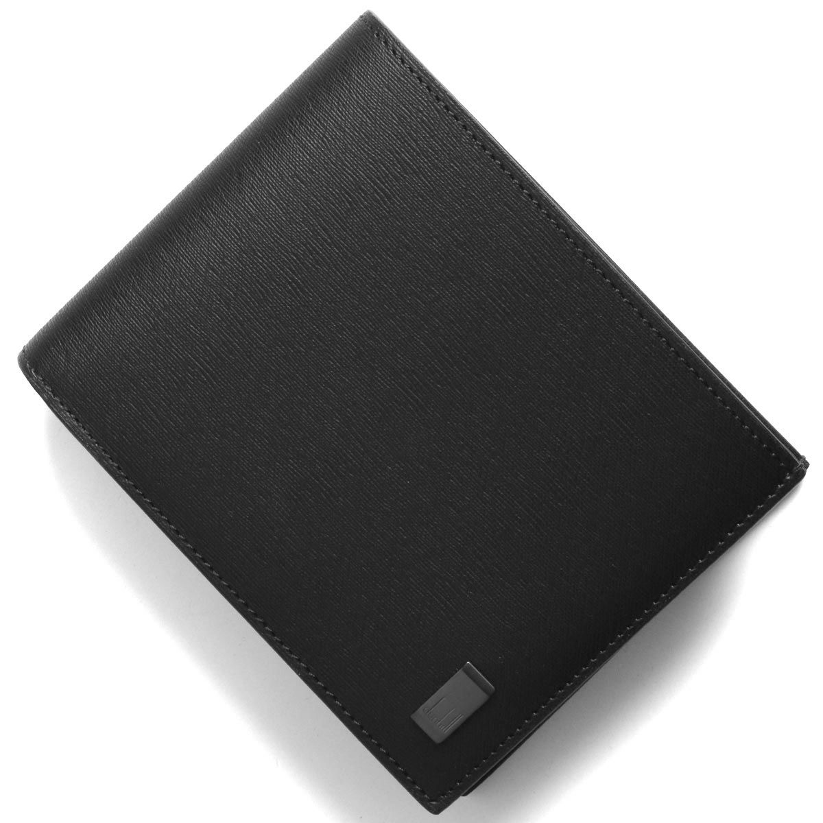 ダンヒル 二つ折り財布 財布 メンズ プレーン ブラック DU22R2P10PS 