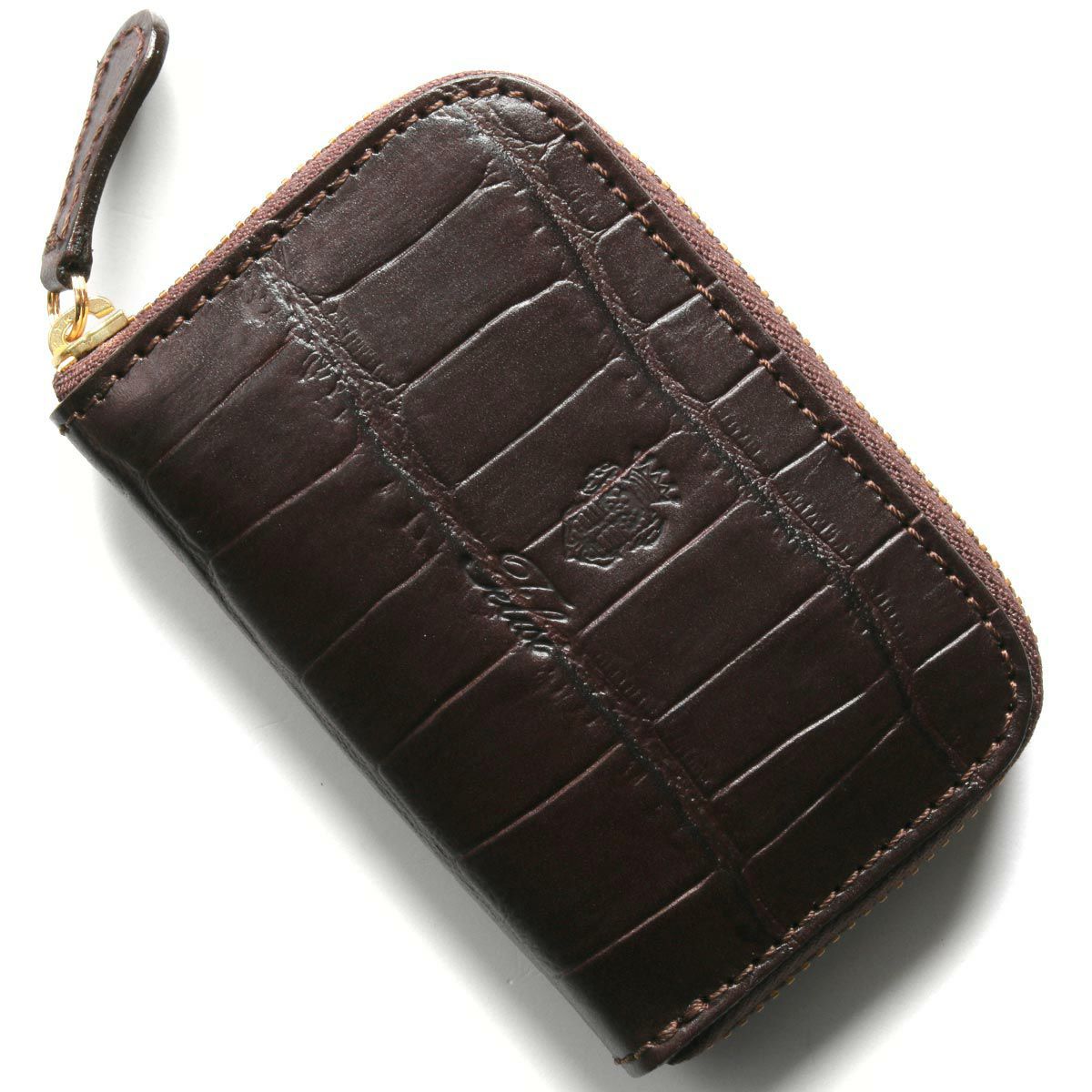 フェリージ 二つ折り財布 財布 メンズ レディース クロコ型押し モロ  