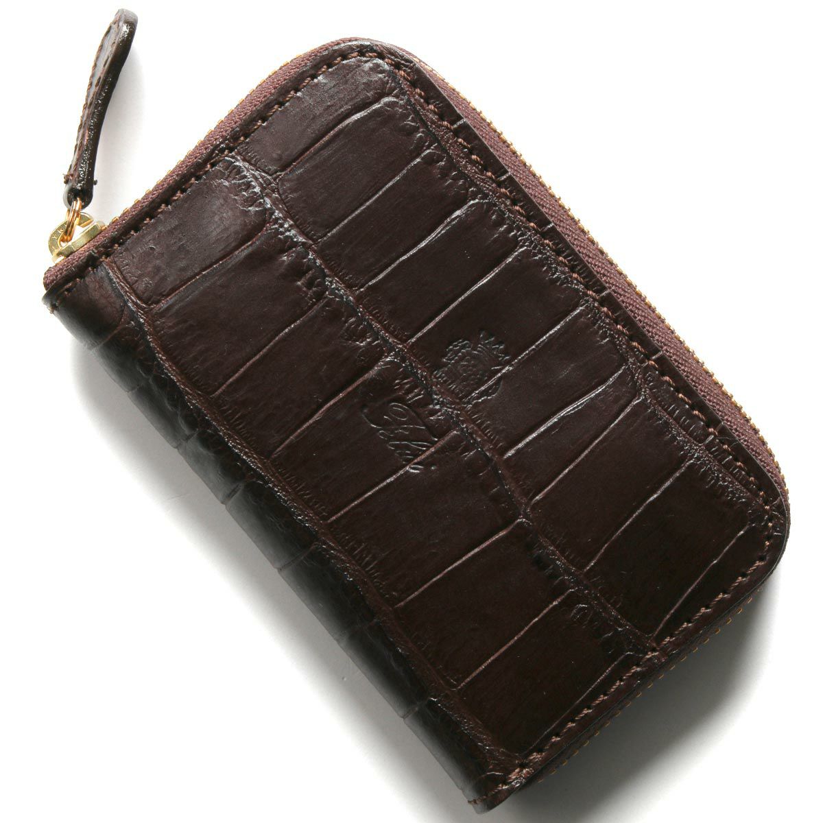 フェリージ 二つ折り財布 財布 メンズ レディース クロコ型押し モロ  