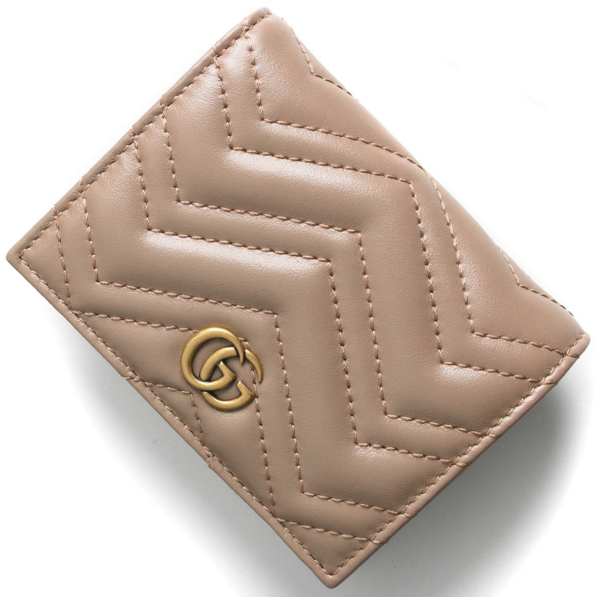 グッチ 二つ折り財布/ミニ財布 財布 レディース GGマーモント 