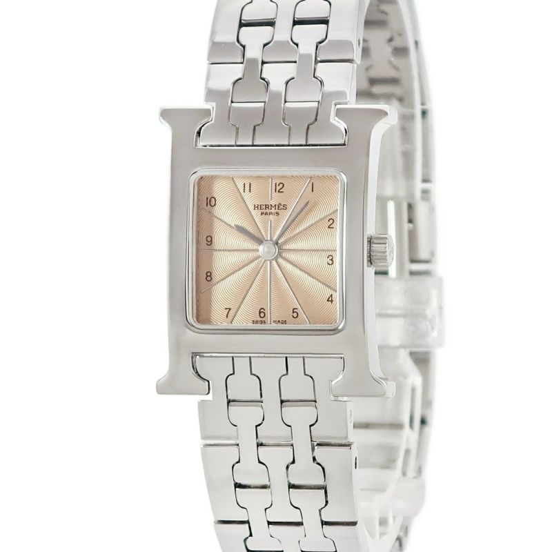 HERMES スクエア型 腕時計(クォーツ)