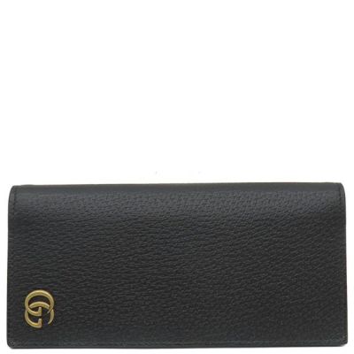 グッチ 二つ折り財布 財布 レディース GGスプリーム レ ポム