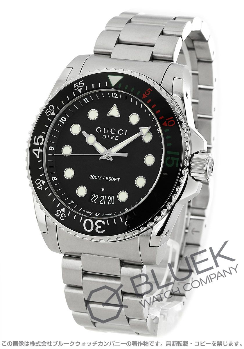 グッチ ダイヴ メンズ Ya 新品腕時計通販ブルークウォッチカンパニー