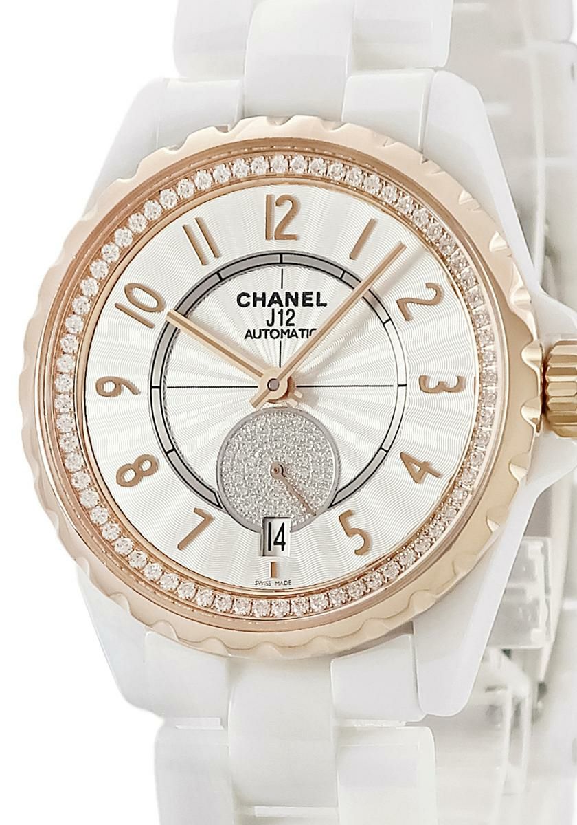 ショパール グスタード 33/8120 K18YG×SS コンビ デイト ホワイト  