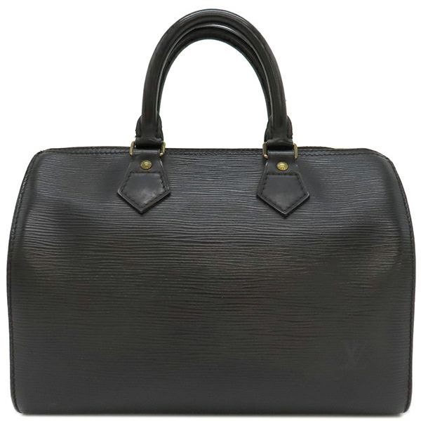 Louis Vuitton エピレザー ブラック ハンドバッグ ルイヴィトン エピ レザービジネスバッグ ハンドバッグ ブラック