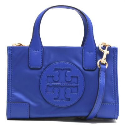 トリーバーチ ハンドバッグ/ショルダーバッグ バッグ レディース エラ マイクロ ナチュラルブルー 61057 408 TORY BURCH