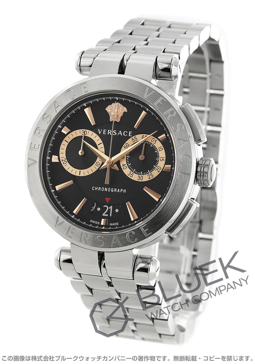 ヴェルサーチ アイオン クロノグラフ メンズ VE1D01019 | 新品腕時計通販ブルークウォッチカンパニー