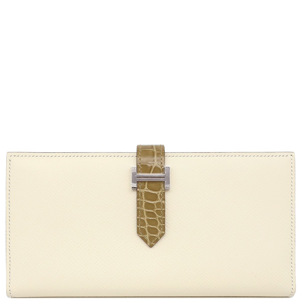 エッティンガー 二つ折り財布 財布 メンズ クロコ エボニーブラック