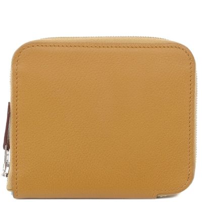 エルメス中古　イエローレザー長財布 フラップ式 中古 エルメス 財布・小物 ブランド財布・小物 中古ブランド財布
