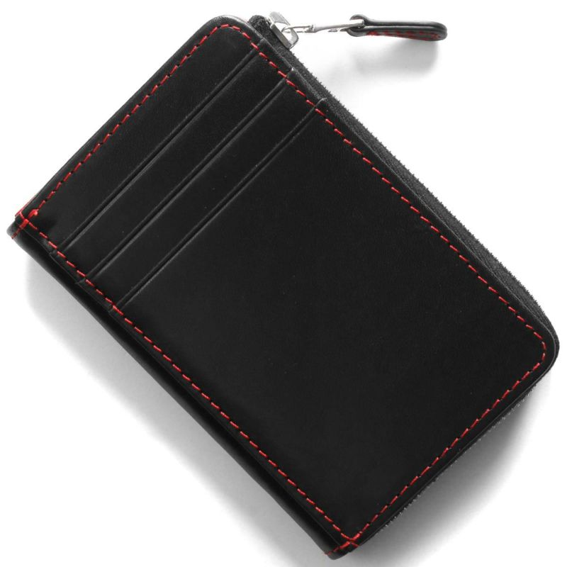 ホワイトハウスコックス コインケース（小銭入れ） 財布 メンズ ブラック&レッド S1905 BLACK RED WHITEHOUSE COX