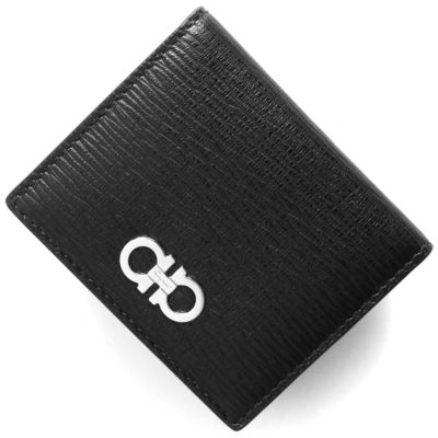 フェラガモ 二つ折り財布（札入れ） 財布 メンズ ダブル ガンチーニ 