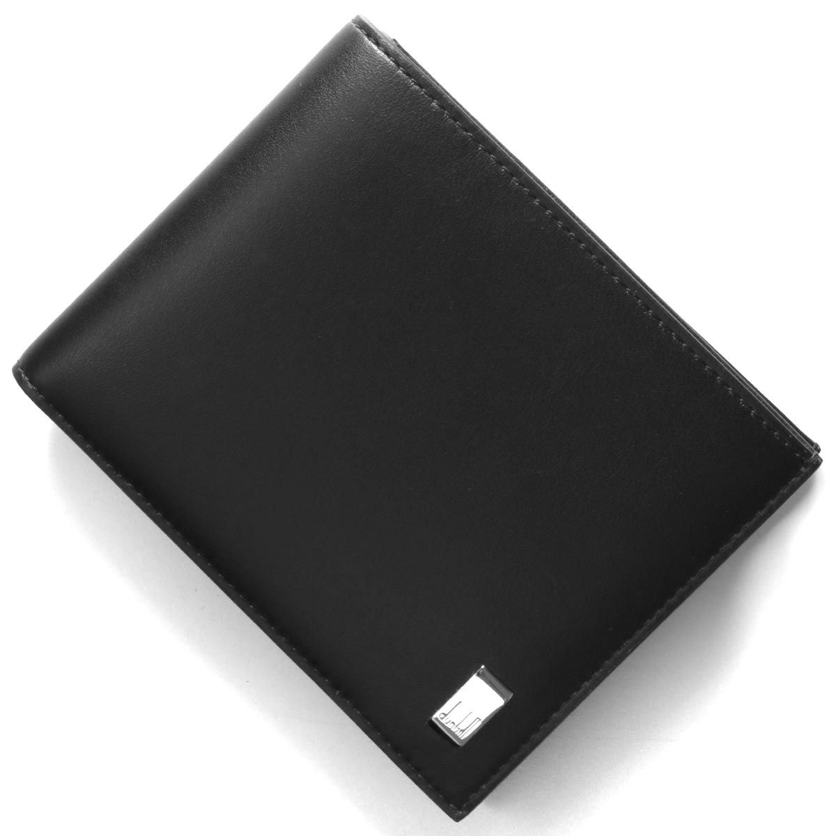 ダンヒル 二つ折り財布 財布 メンズ カドガン ブラック DU18F2320CA 