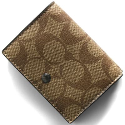 コーチ 三つ折り財布 財布 メンズ レディース シグネチャー スモール ブラウン ブラック F875 Imaa8 Coach ブランド腕時計通販なら ブルークウォッチカンパニー 心斎橋店 コーチ 三つ折り財布 財布 メンズ レディース シグネチャー スモール ブラウン ブラック F875 Imaa8 Coach ブランド腕時計通販なら ブルークウォッチカンパニー 心斎橋店