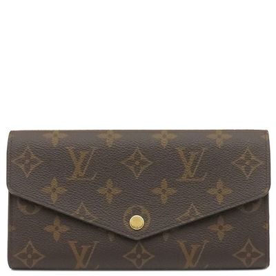 【アン】ルイヴィトンLOUIS VUITTON長財布　モノグラム ルイヴィトン 長財布 財布 レディース ポルトフォイユ サラ