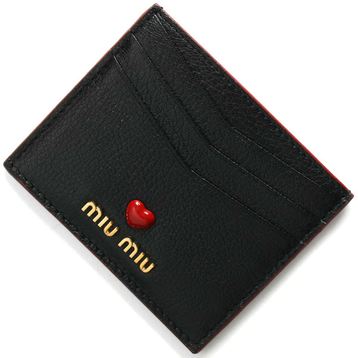 ミュウミュウ クレジットカードケース レディース マドラス ラブ  