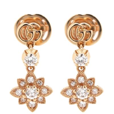 GUCCI ローズモチーフ ピアス GUCCI ローズモチーフ ピアス GUCCI ローズモチーフ ピアス GUCCI