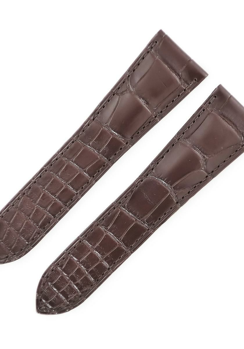 カルティエ 腕時計パーツ 純正 クロコダイル ブラック 未使用 替え  