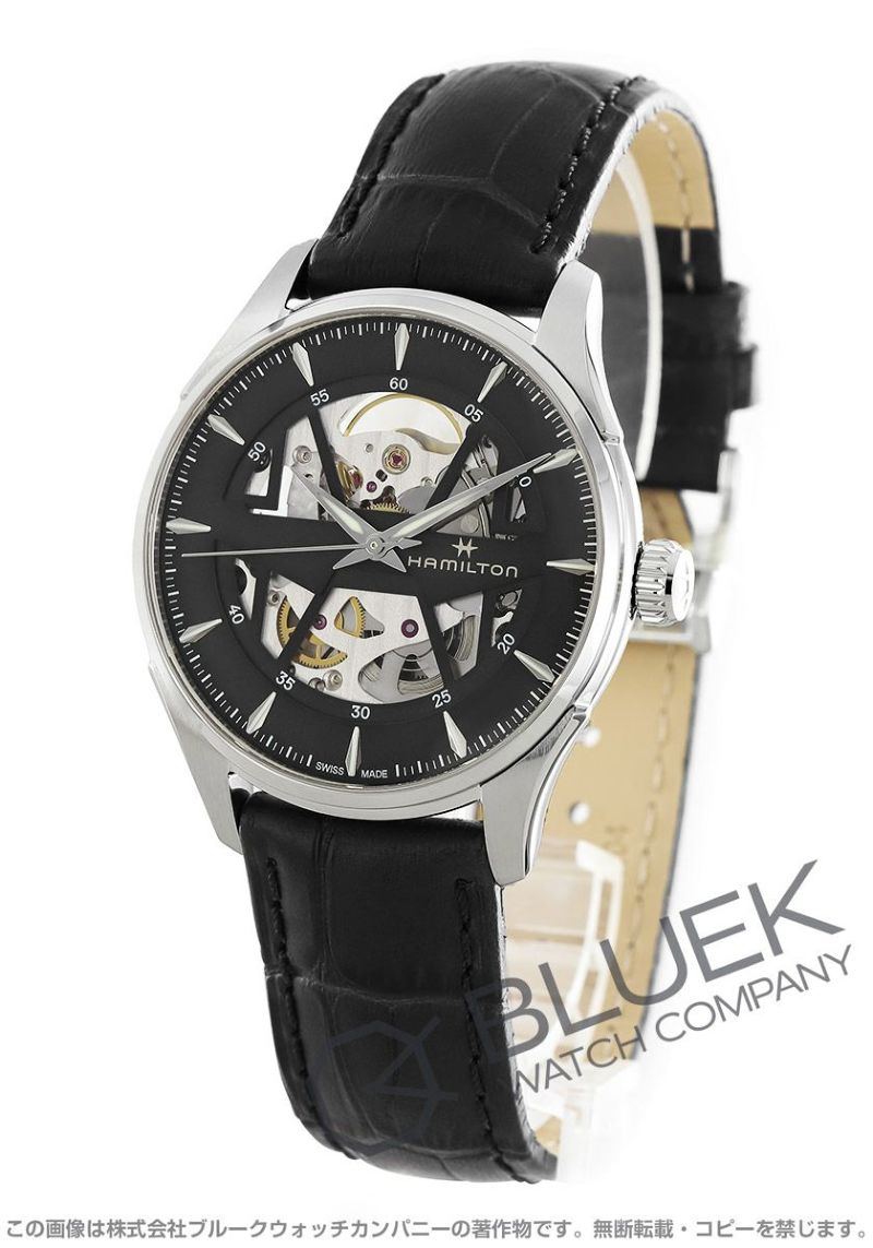 ハミルトン ジャズマスター スケルトン メンズ H42535780 |腕時計 