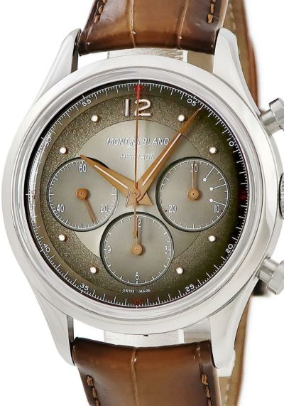 モンブラン ヘリテイジ GMT アリゲーターレザー メンズ 119950 |腕時計
