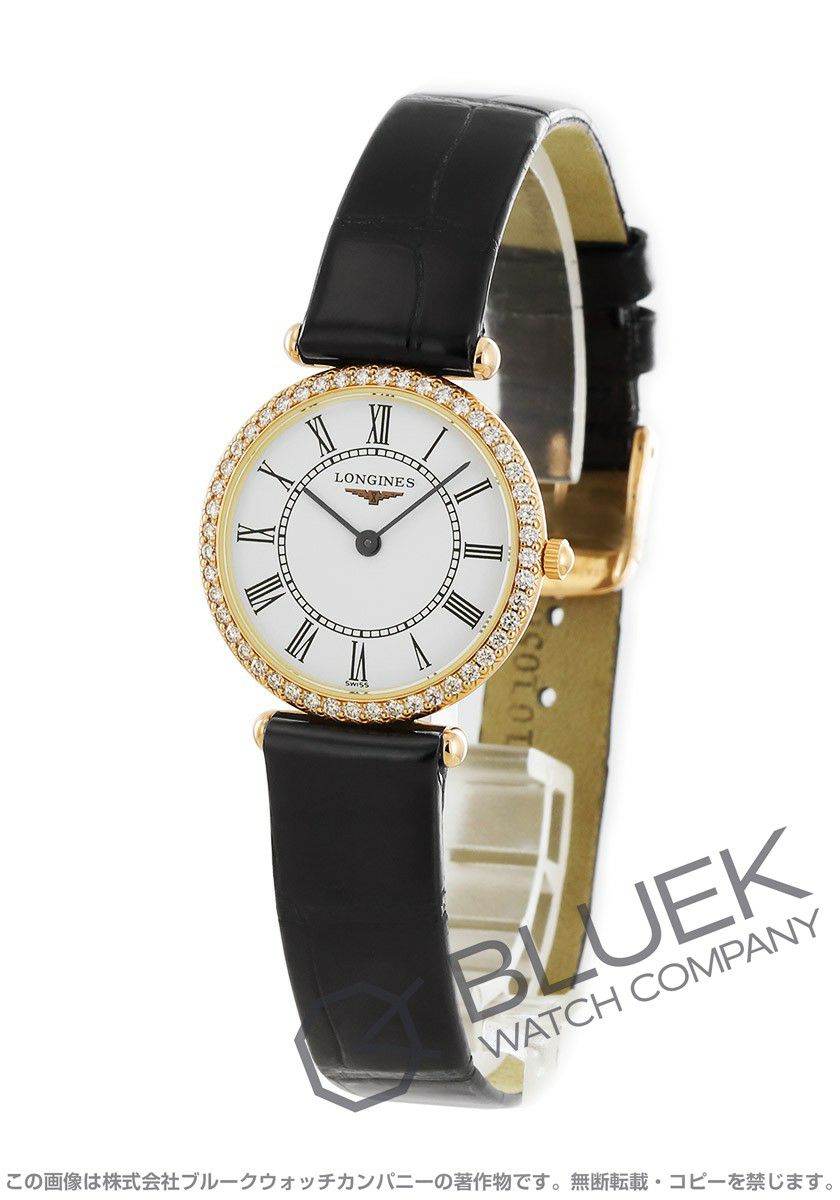 ロンジン ラ グラン クラシック ドゥ ロンジン アガシ ダイヤ RG金無垢  