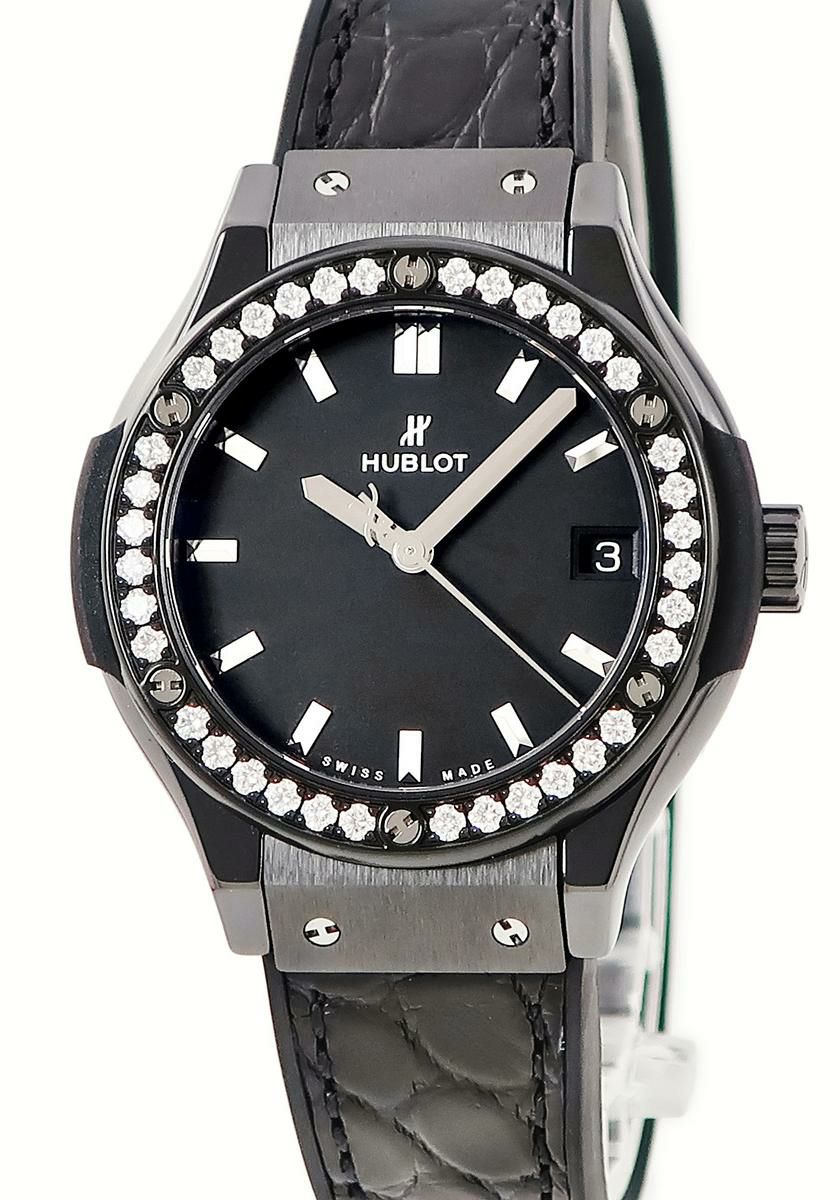 ウブロ クラシック フュージョン ブラックマジック ダイヤモンド 581  