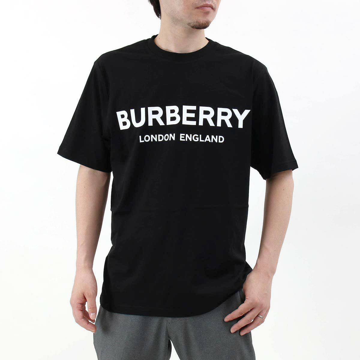 バーバリー Tシャツ トップス メンズ レディース ロゴ プリント 