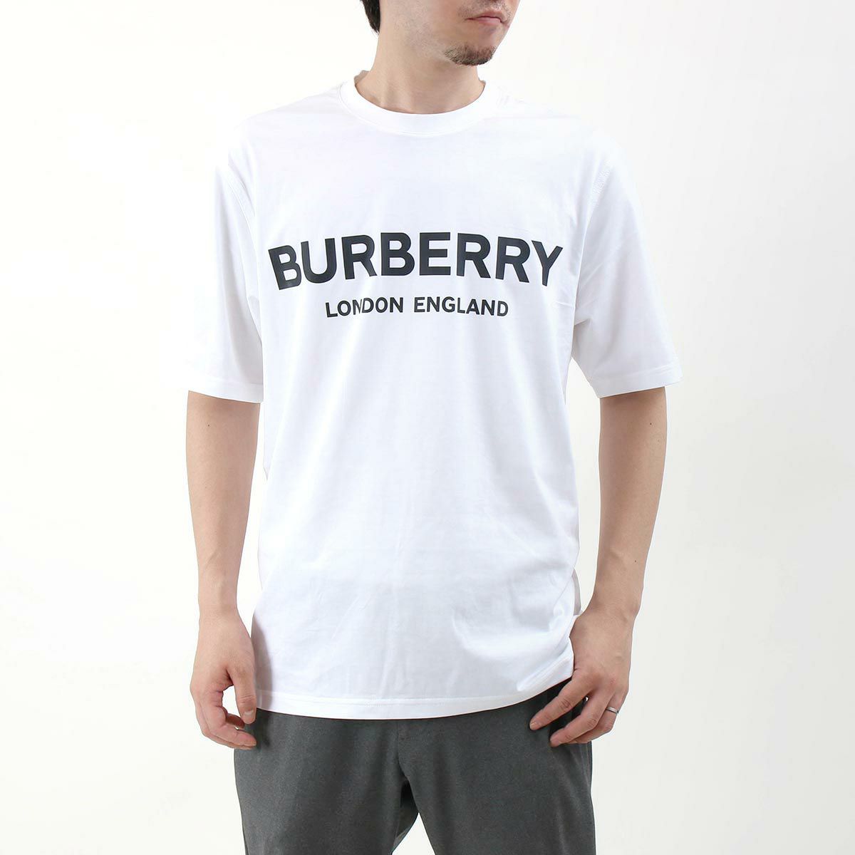 バーバリー Tシャツ トップス メンズ レディース ロゴ プリント 