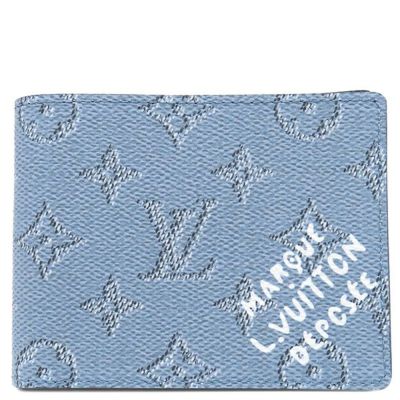 イルビゾンテ 二つ折り財布 財布 メンズ レディース ブルーデニム