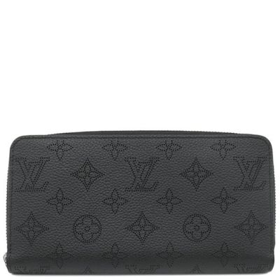 Louis Vuitton 、マヒナ、ブラック長財布 美品】ルイヴィトン マヒナ ジッピーウォレット 長財布 ブラック