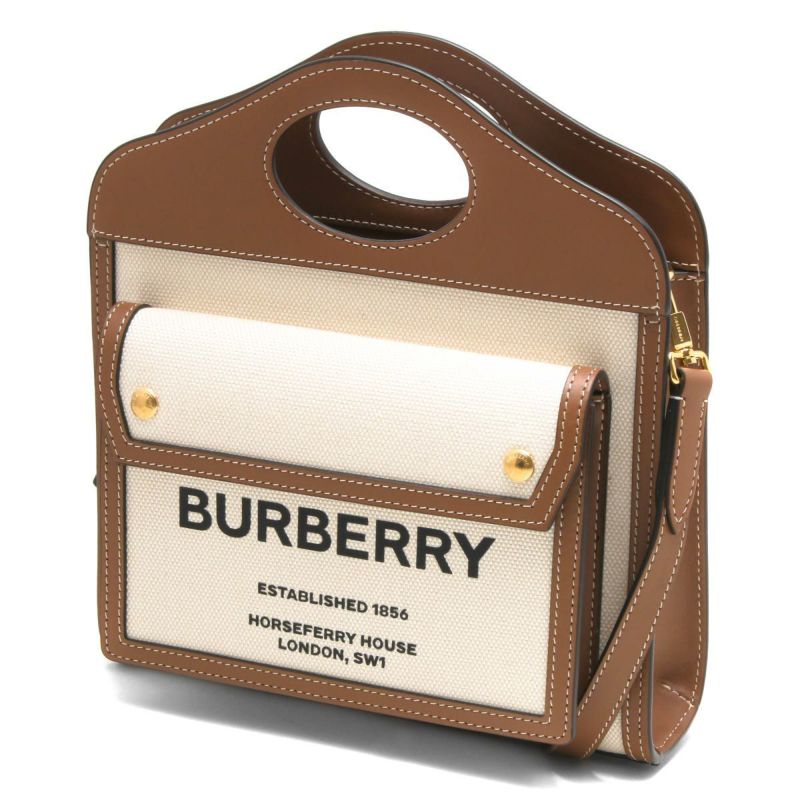 激安の BURBERRY バーバリー トートバック ホースマーク カーキ バッグ - bestcheerstone.com