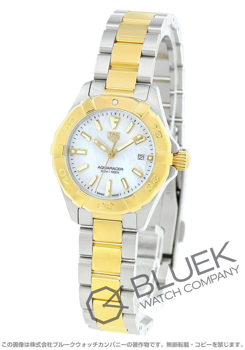タグホイヤー アクアレーサー 300m防水 レディース WBD1420.BB0321  