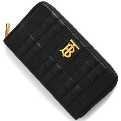 バーバリー 長財布 財布 レディース ローラ キルティング 二つ折り ブラックu0026ライトゴールド LS LOLA WALLET QXC 130362  A1189 8062339 BURBERRY |ブランド腕時計通販なら「 ブルークウォッチカンパニー 心斎橋店」