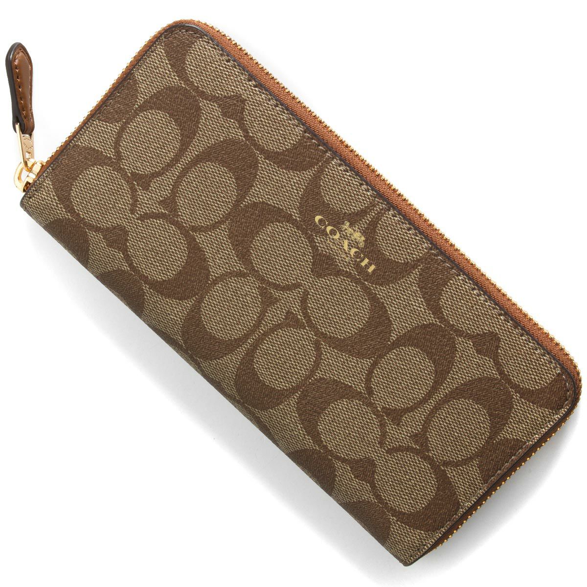 コーチ 長財布（札入れ） 財布 レディース シグネチャー 二つ折り  